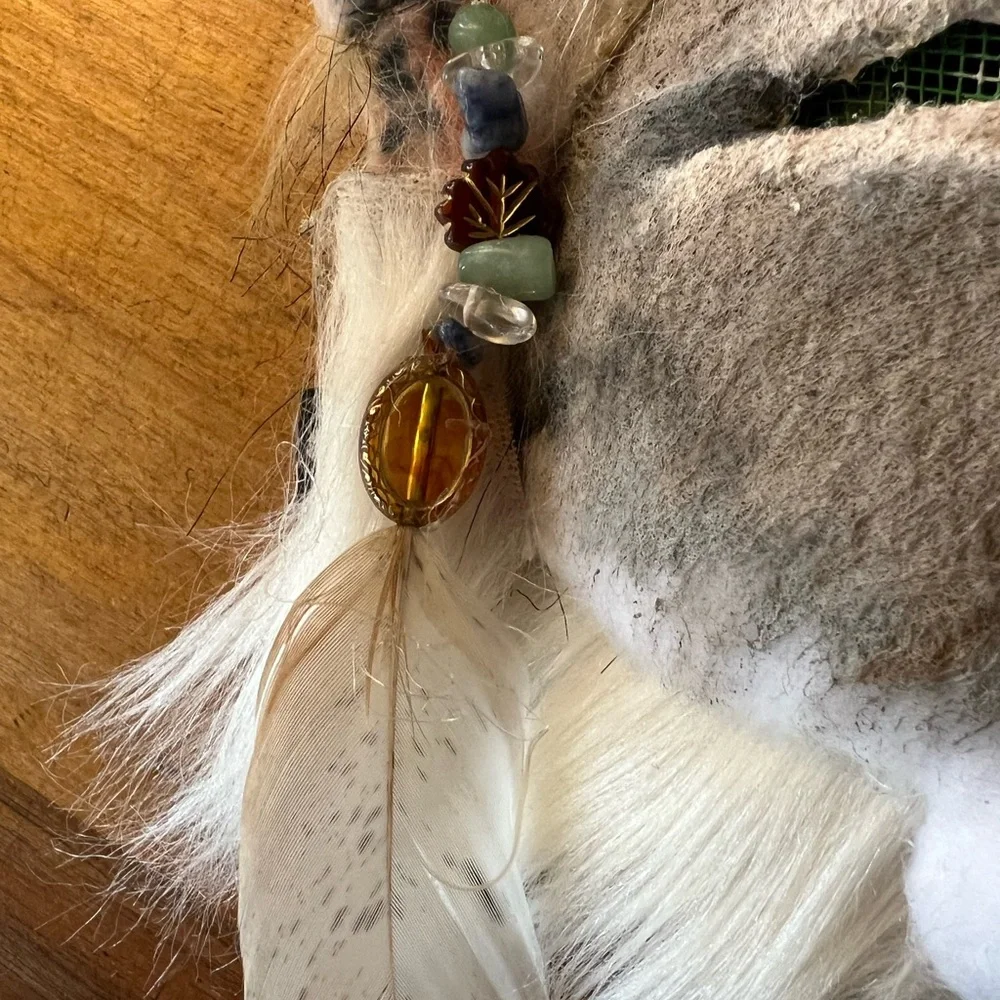 Handmade cat mask